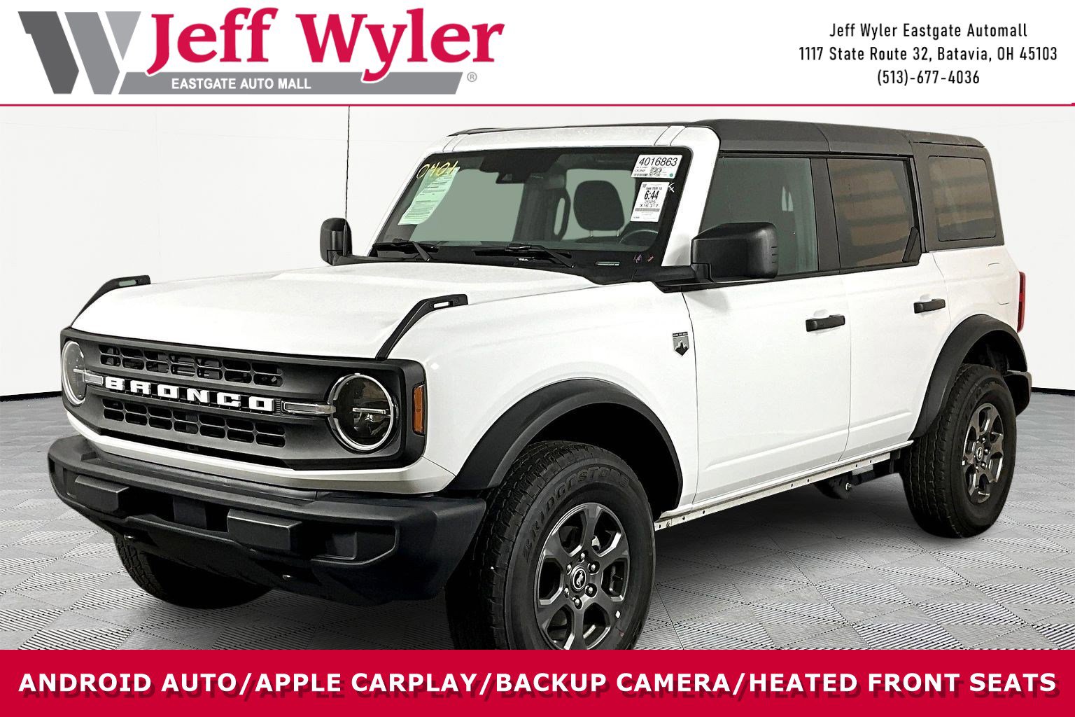 Used 2025 Ford Bronco Big Bend AWD/4WD image 1