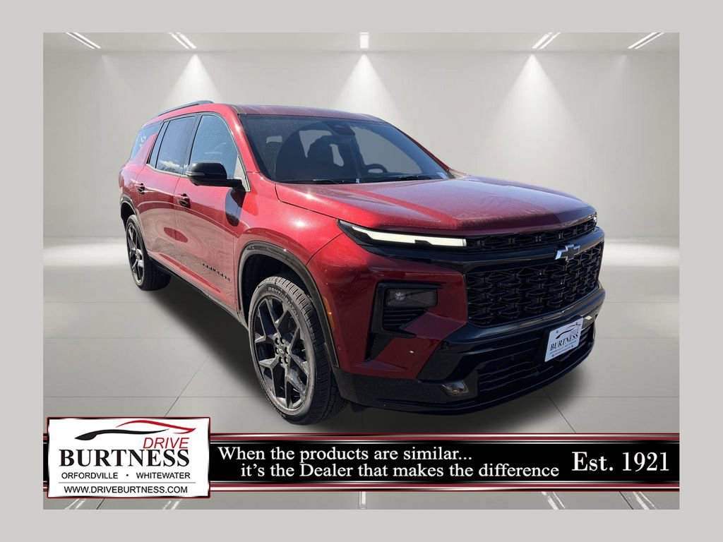 New 2026 Chevrolet Traverse RS w/ LPO, Floor Liner Package