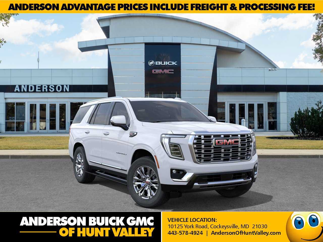 New 2026 GMC Yukon Denali w/ Sun & Power Step Package
