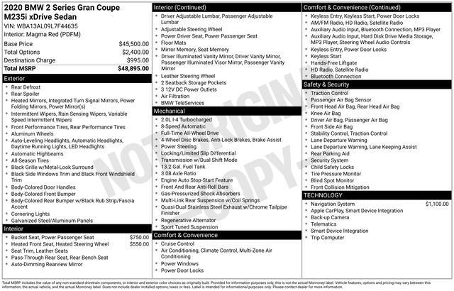 Used 2020 BMW M235i xDrive Gran Coupe image 5