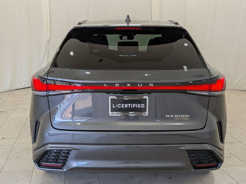 Certified 2024 Lexus RX 500h F Sport w/ Cold Area Package image 8