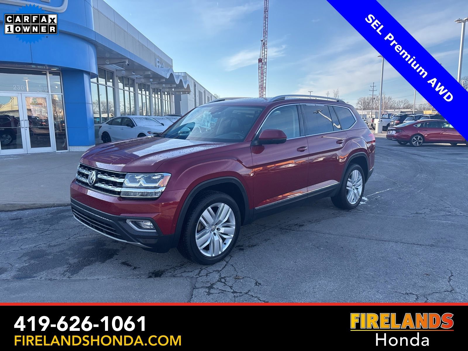 Used 2018 Volkswagen Atlas SEL Premium