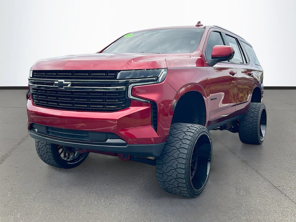Used 2021 Chevrolet Tahoe RST w/ Rear Media and Nav Package RWD image 3