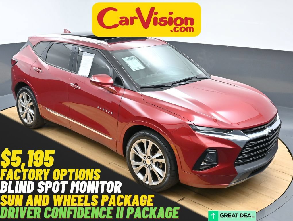 Used 2019 Chevrolet Blazer Premier w/ Sun and Wheels Package