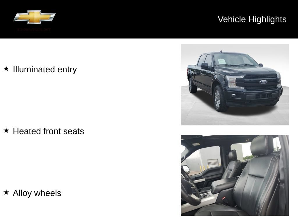 Used 2019 Ford F150 Lariat w/ Equipment Group 502A Luxury AWD/4WD image 18