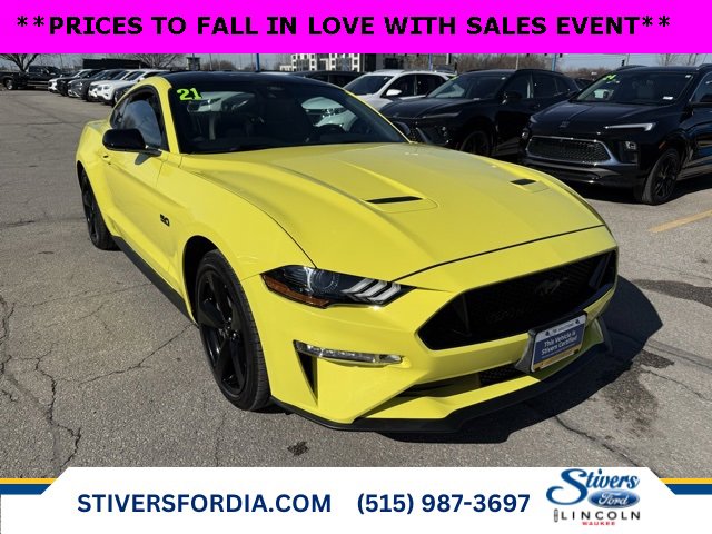Certified 2021 Ford Mustang GT Premium w/ Black Accent Package image 1