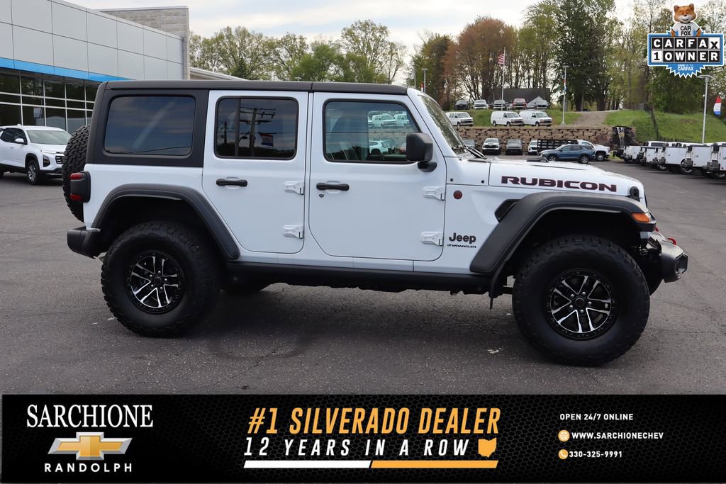 Used 2024 Jeep Wrangler Unlimited Rubicon w/ XTREMEE 35" Tire Package AWD/4WD image 1