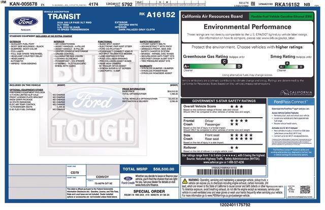 Used 2024 Ford Transit 350 XLT image 49
