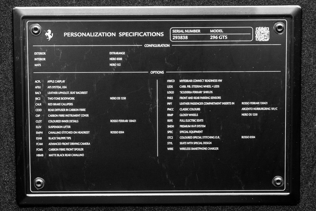 Used 2023 Ferrari 296 GTS image 16