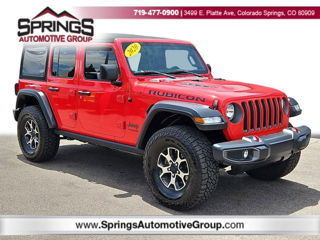 Used 2020 Jeep Wrangler Unlimited Rubicon image 1