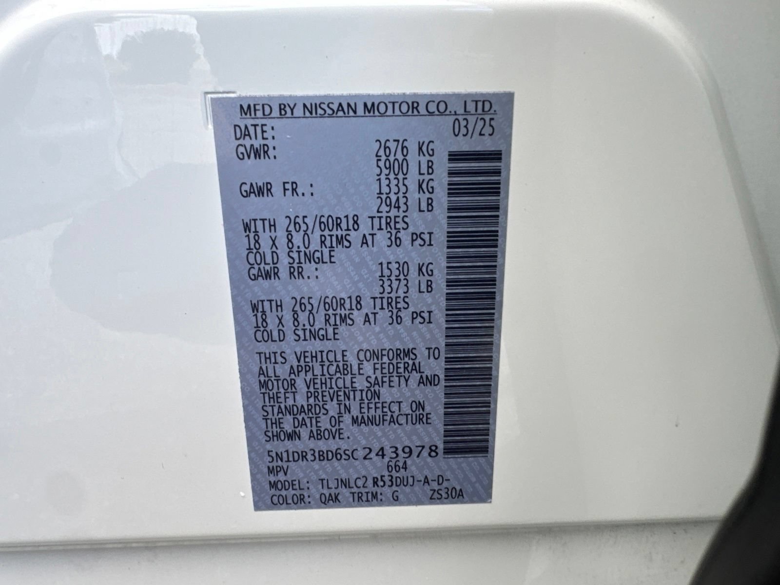 Certified 2025 Nissan Pathfinder Rock Creek AWD/4WD image 31