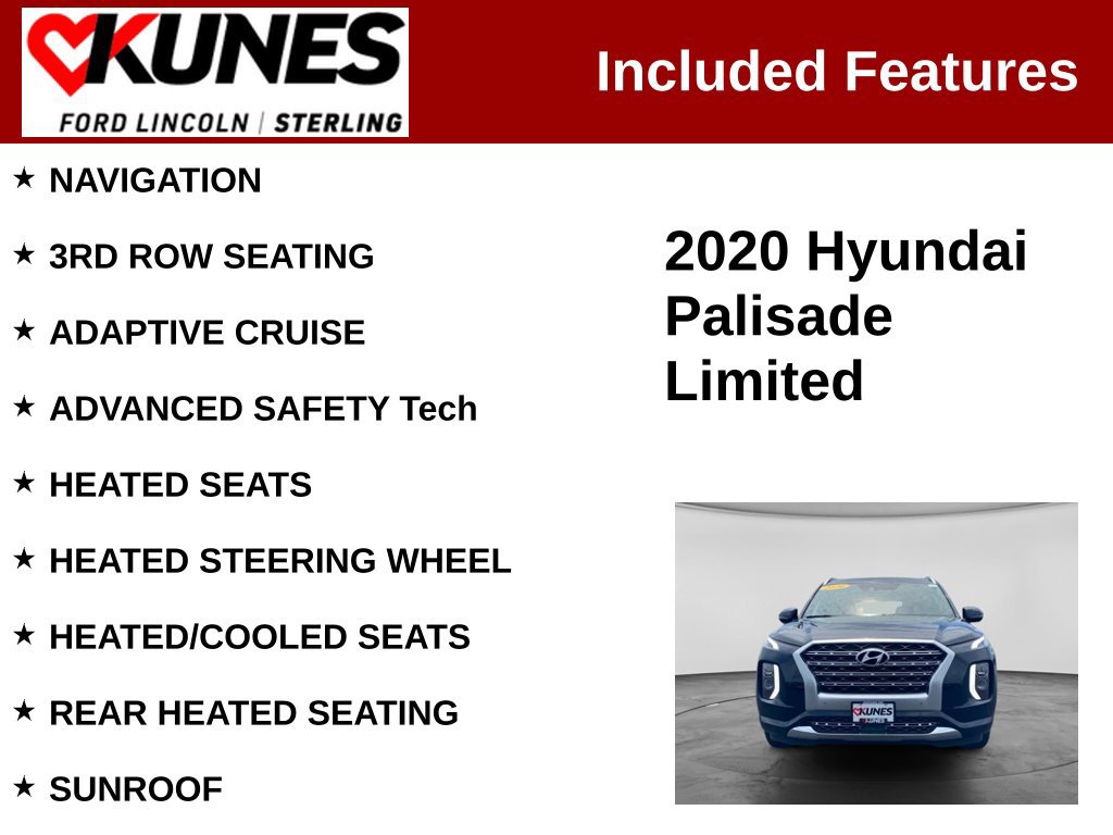 Used 2020 Hyundai Palisade Limited AWD/4WD image 2