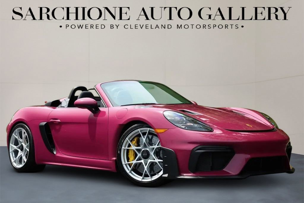 Used 2024 Porsche 718 Boxster Spyder RS video 1