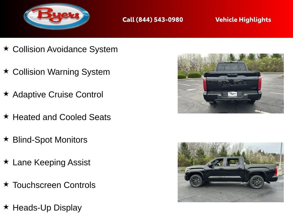 New 2025 Toyota Tundra Platinum AWD/4WD image 12
