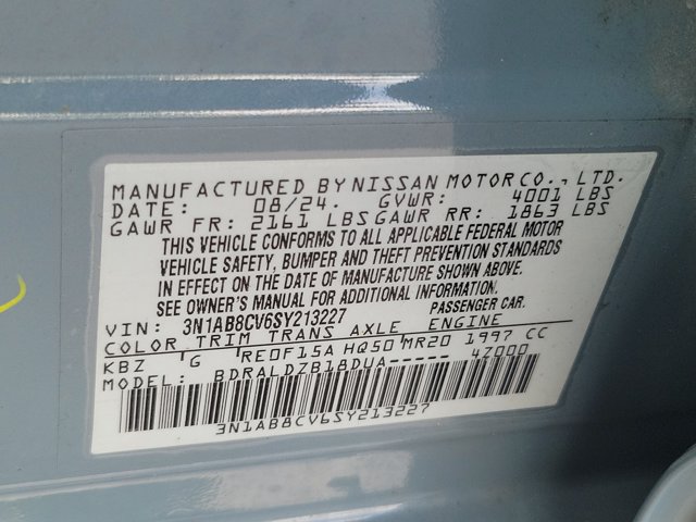 Certified 2025 Nissan Sentra SV FWD image 31