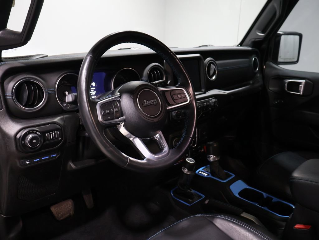 Used 2021 Jeep Wrangler Unlimited Rubicon 4xe w/ Steel Bumper Group image 13