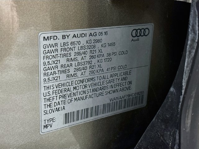 Used 2017 Audi Q7 3.0T Prestige AWD/4WD image 34