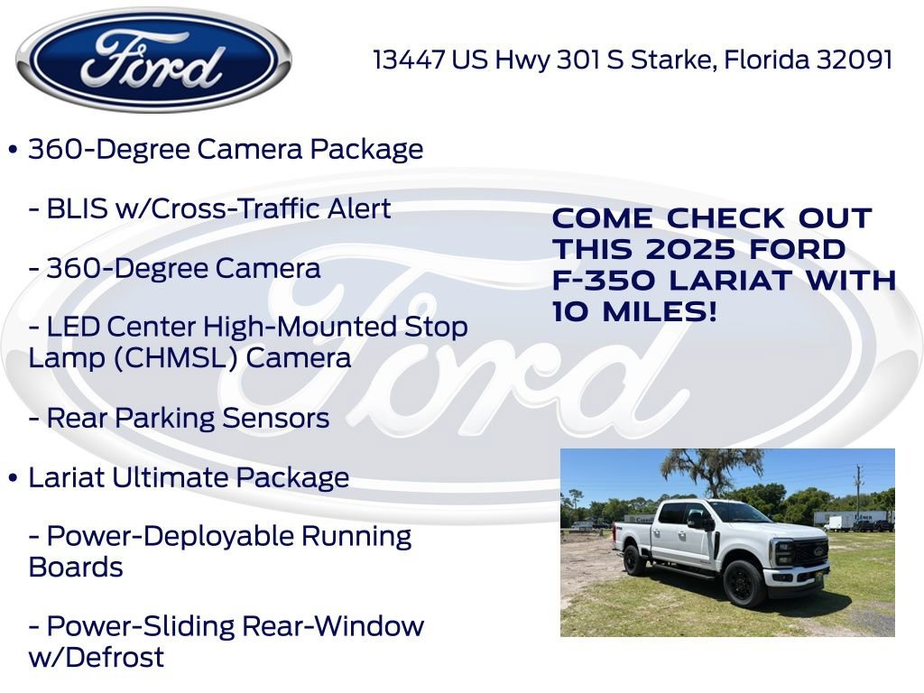 New 2025 Ford F350 Lariat w/ Lariat Ultimate Package image 25