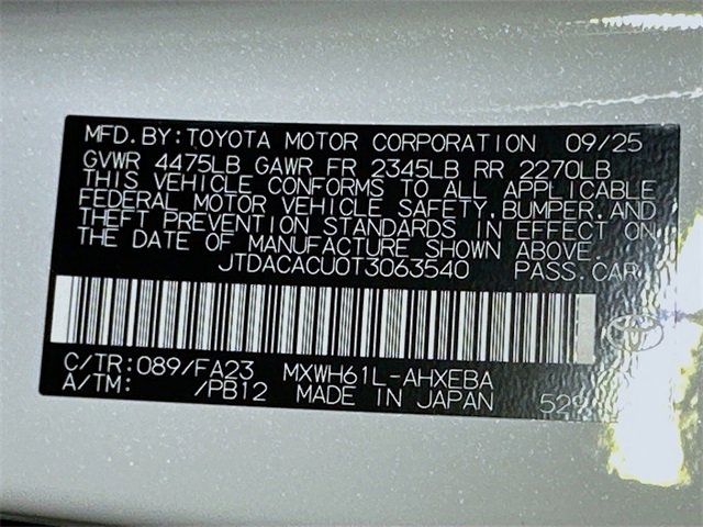 New 2026 Toyota Prius Plug-In Hybrid image 17