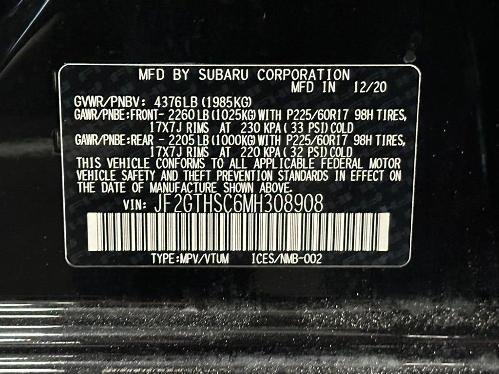 Used 2021 Subaru Crosstrek 2.5i Sport w/ Moonroof Package image 34