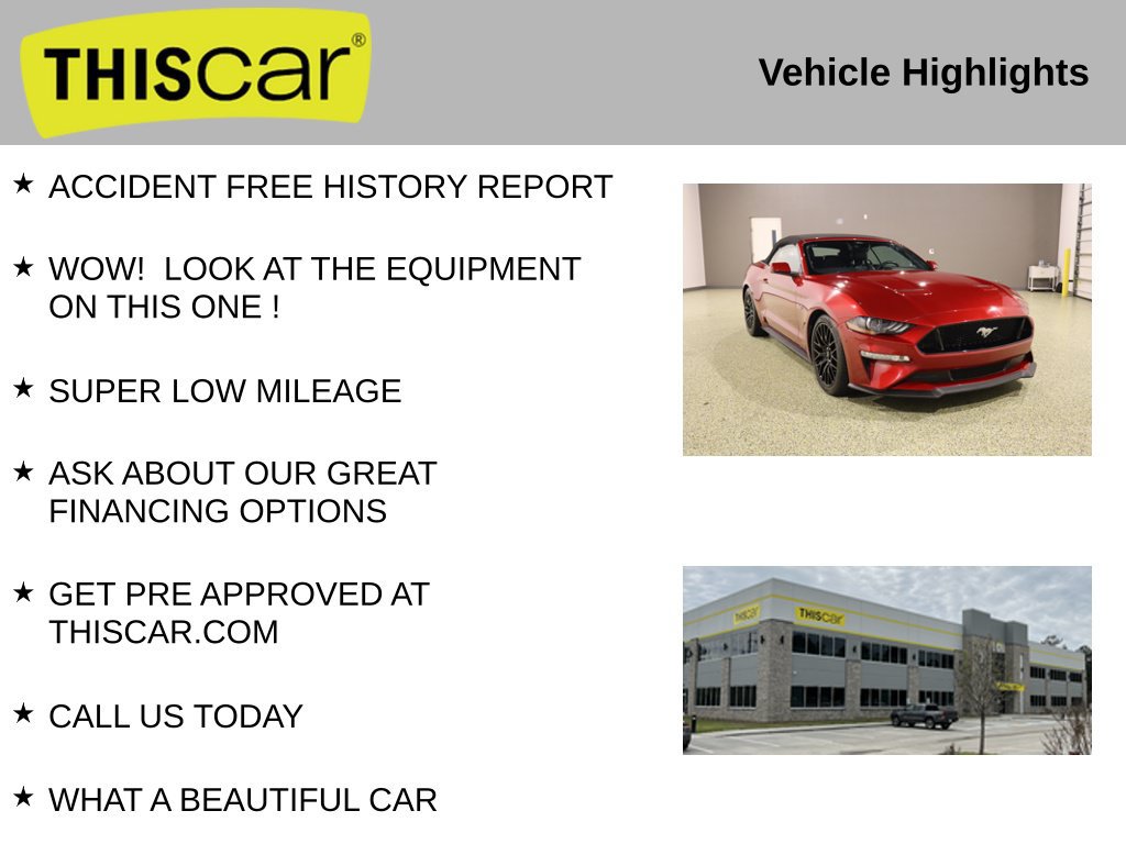 Used 2022 Ford Mustang GT Premium w/ GT Performance Package RWD image 12