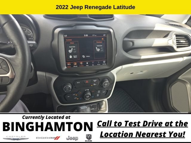 Used 2022 Jeep Renegade Latitude w/ Convenience Group AWD/4WD image 17