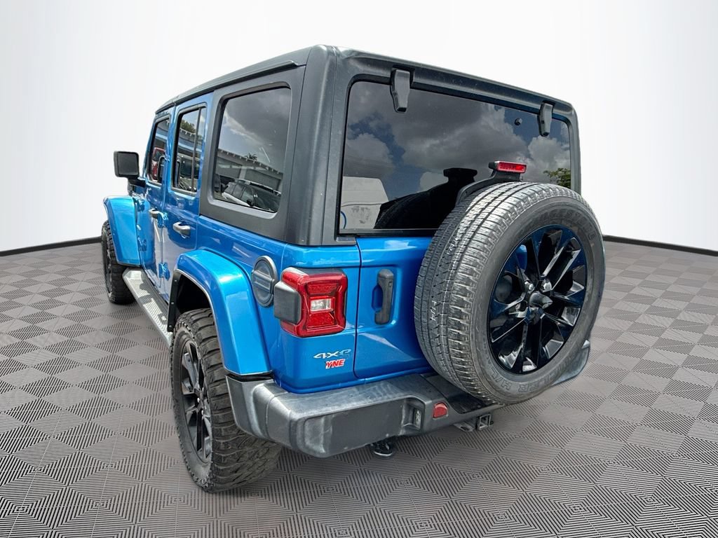 Used 2021 Jeep Wrangler Unlimited Sahara AWD/4WD image 8