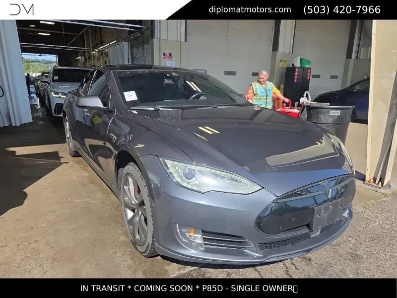 Used 2015 Tesla Model S P85D AWD/4WD image 3
