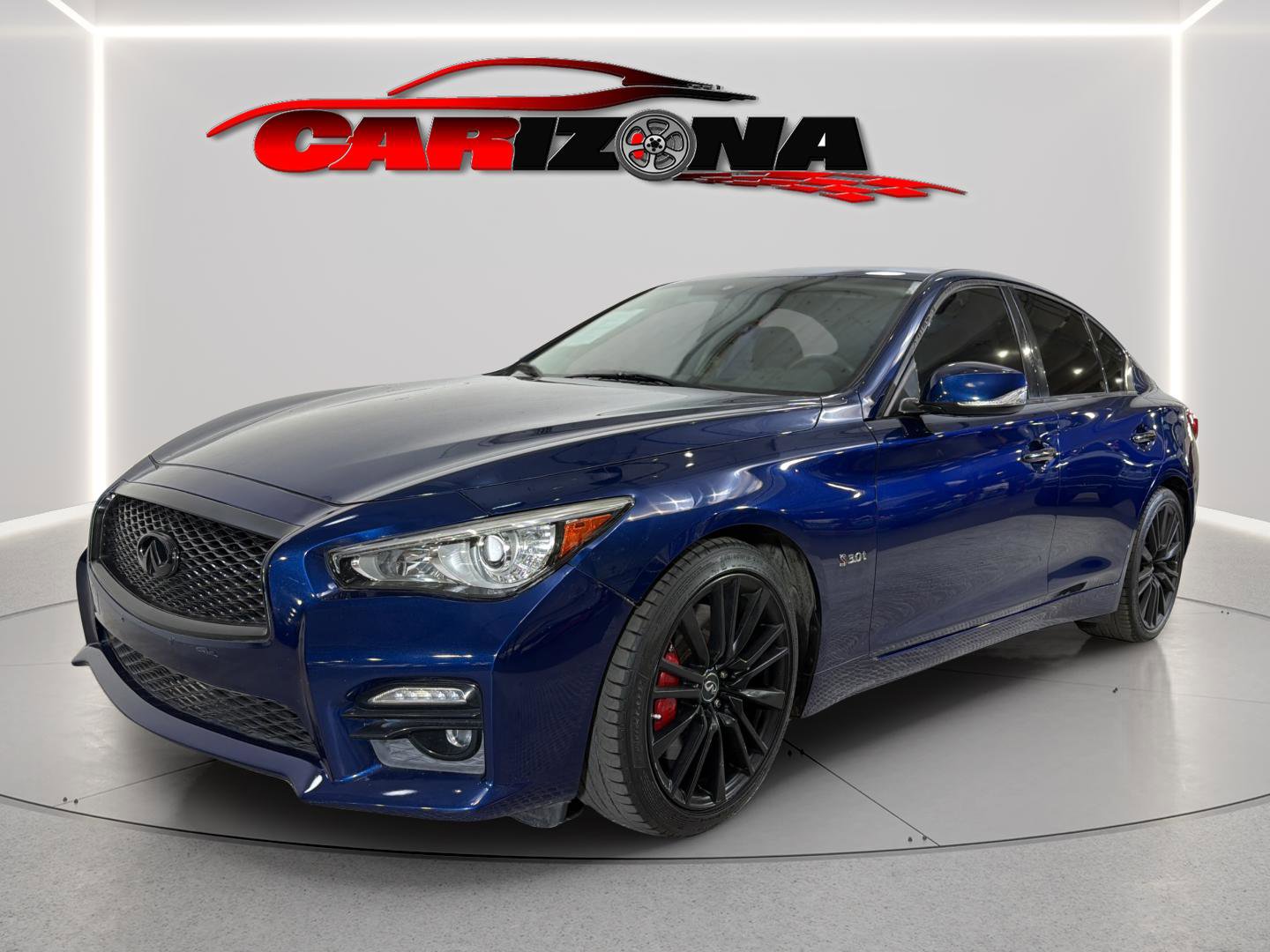 Used 2017 INFINITI Q50 Red Sport 400 RWD image 9