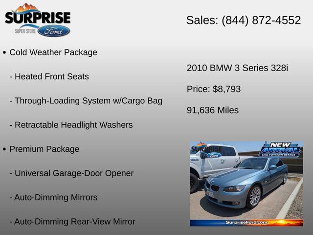 Used 2010 BMW 328i Convertible RWD image 6