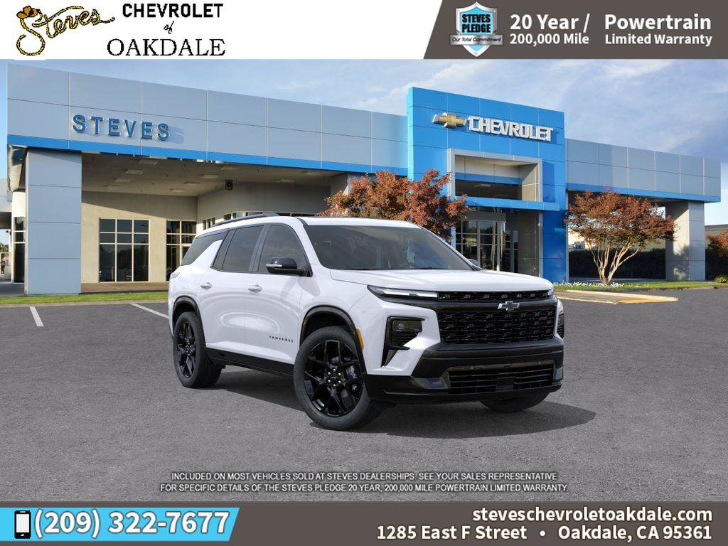 New 2026 Chevrolet Traverse RS w/ LPO, Floor Liner Package AWD/4WD image 1