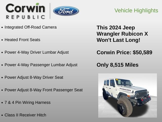 Used 2024 Jeep Wrangler Unlimited Rubicon image 15
