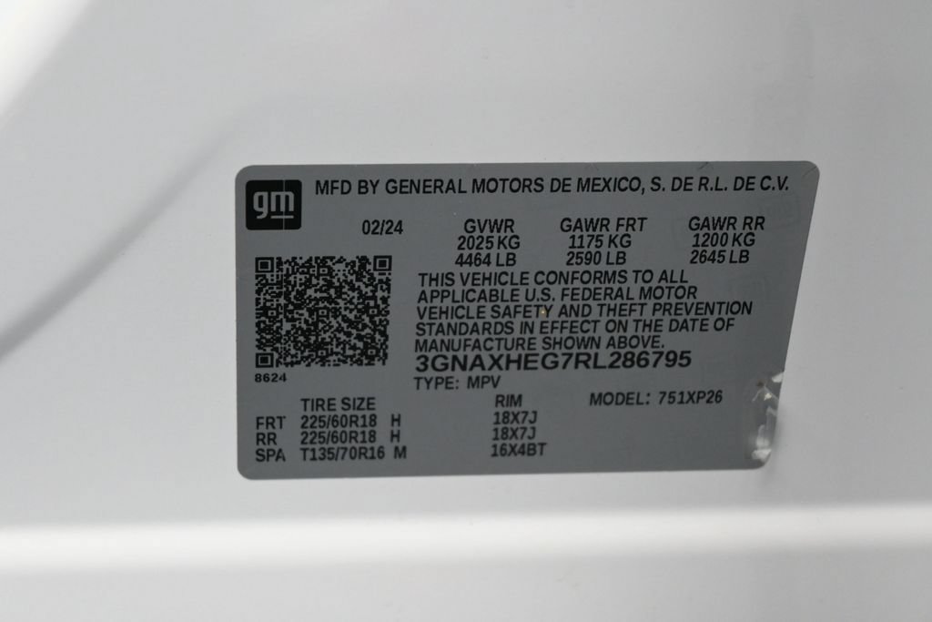 Used 2024 Chevrolet Equinox LS w/ Sport Edition FWD image 16