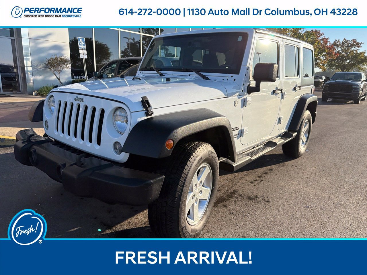 Used 2014 Jeep Wrangler Unlimited Sport w/ Quick Order Package 24S AWD/4WD image 4