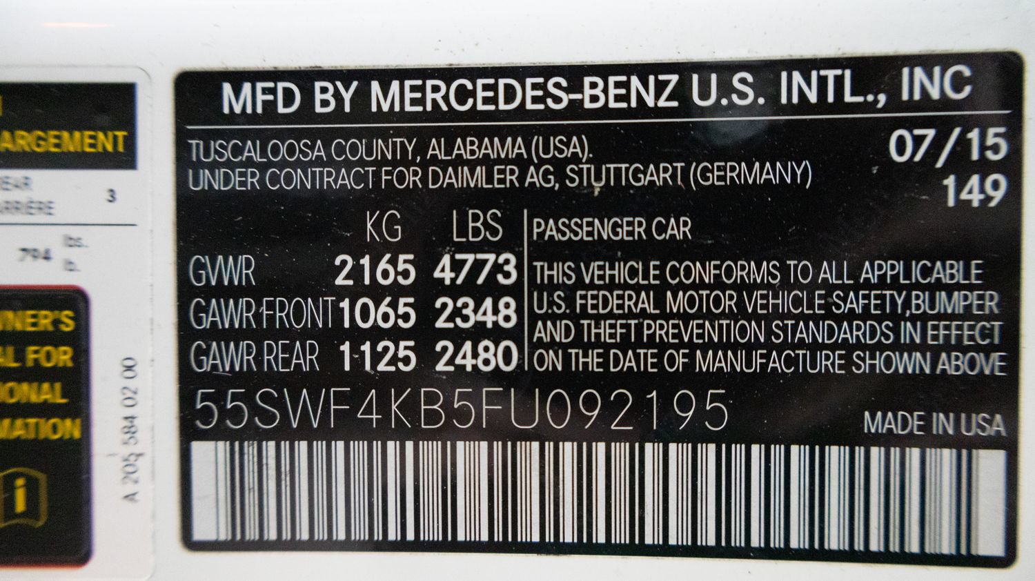 Used 2015 Mercedes-Benz C 300 4MATIC Sedan image 25