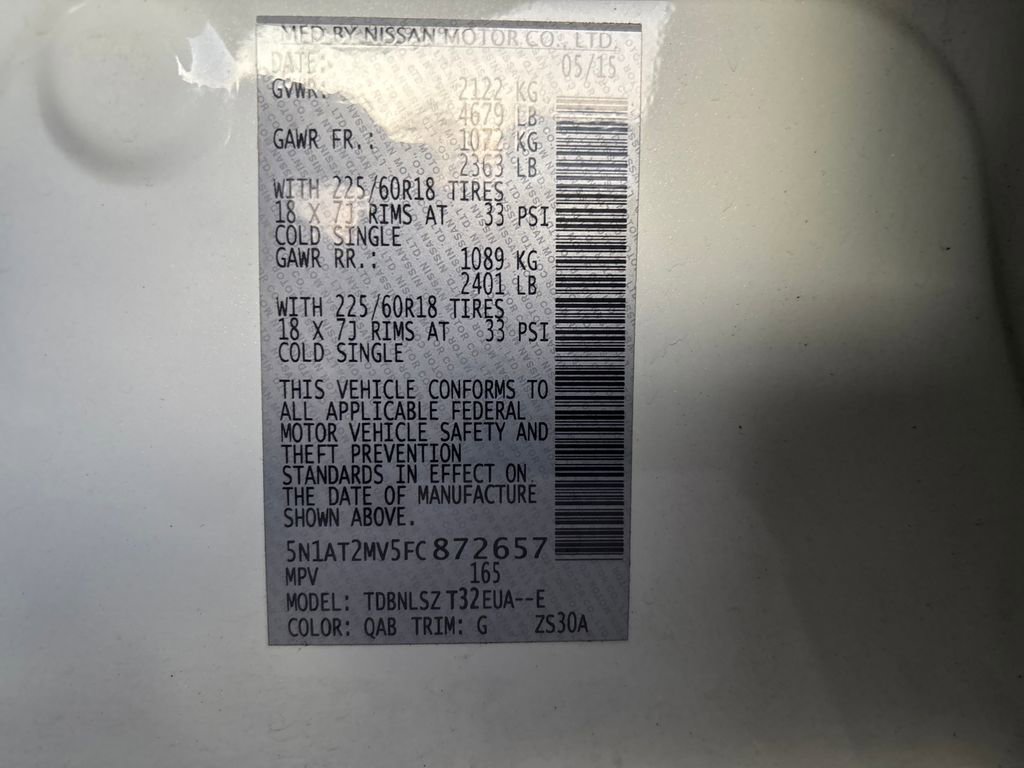 Used 2015 Nissan Rogue SL w/ SL Premium Package image 28