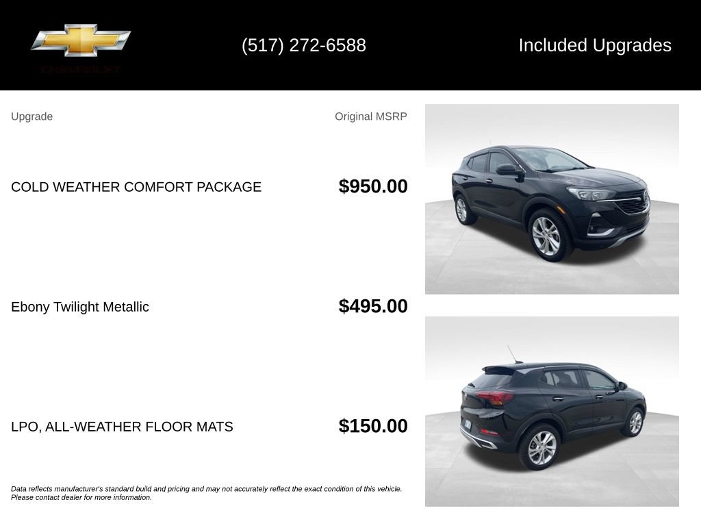 Used 2021 Buick Encore GX Preferred w/ Cold Weather Comfort Package AWD/4WD image 5