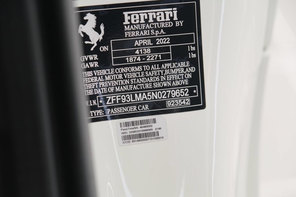 Used 2022 Ferrari F8 Tributo RWD image 58