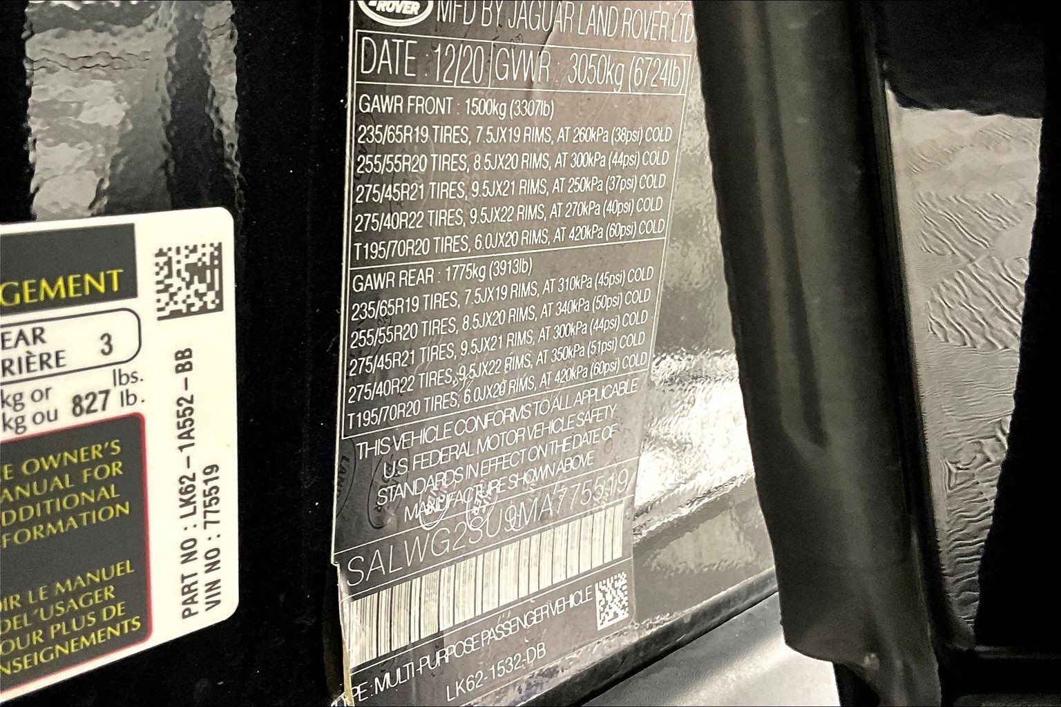 Used 2021 Land Rover Range Rover Sport SE image 20