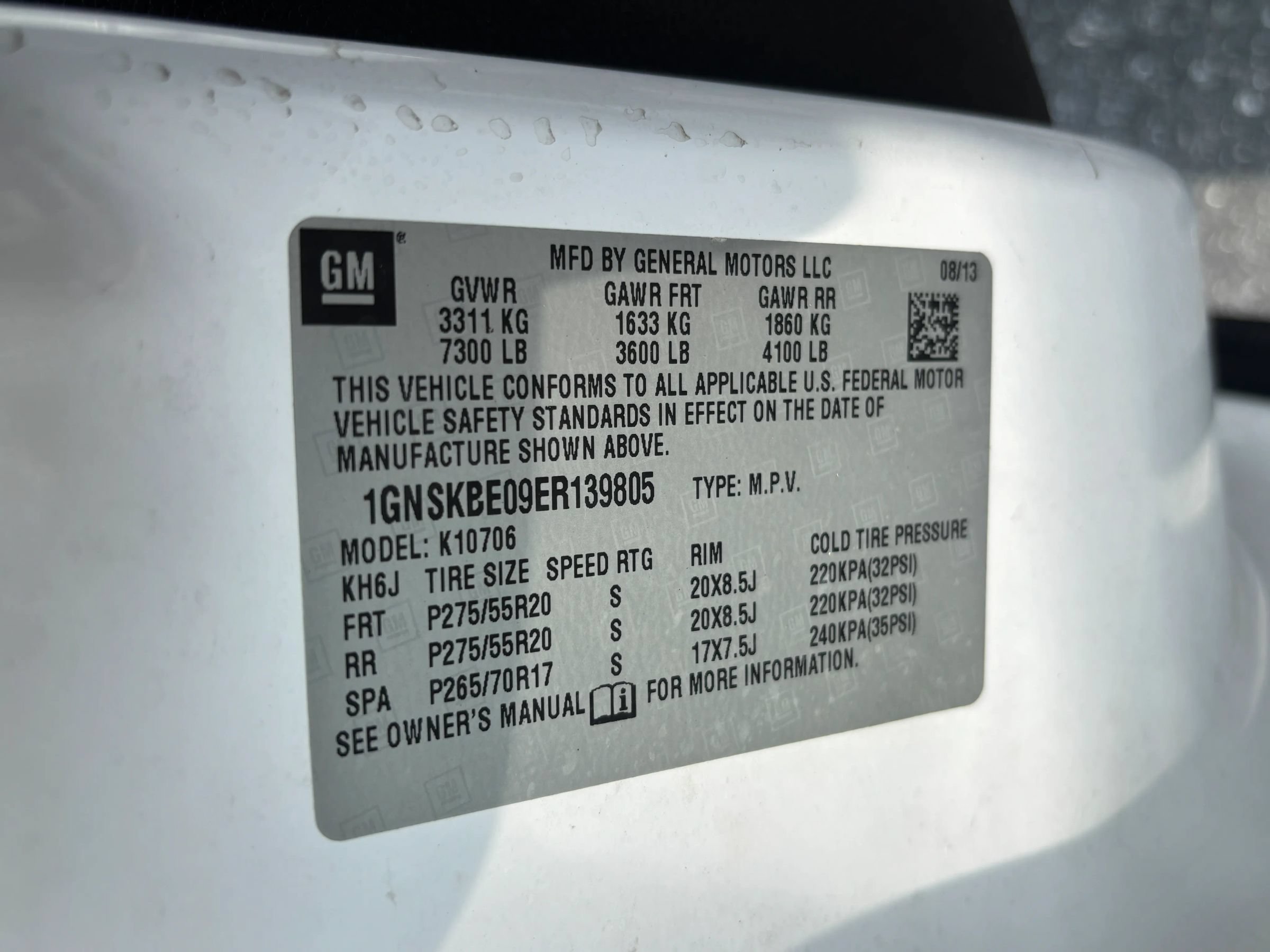 Used 2014 Chevrolet Tahoe LT w/ Luxury Package AWD/4WD image 14