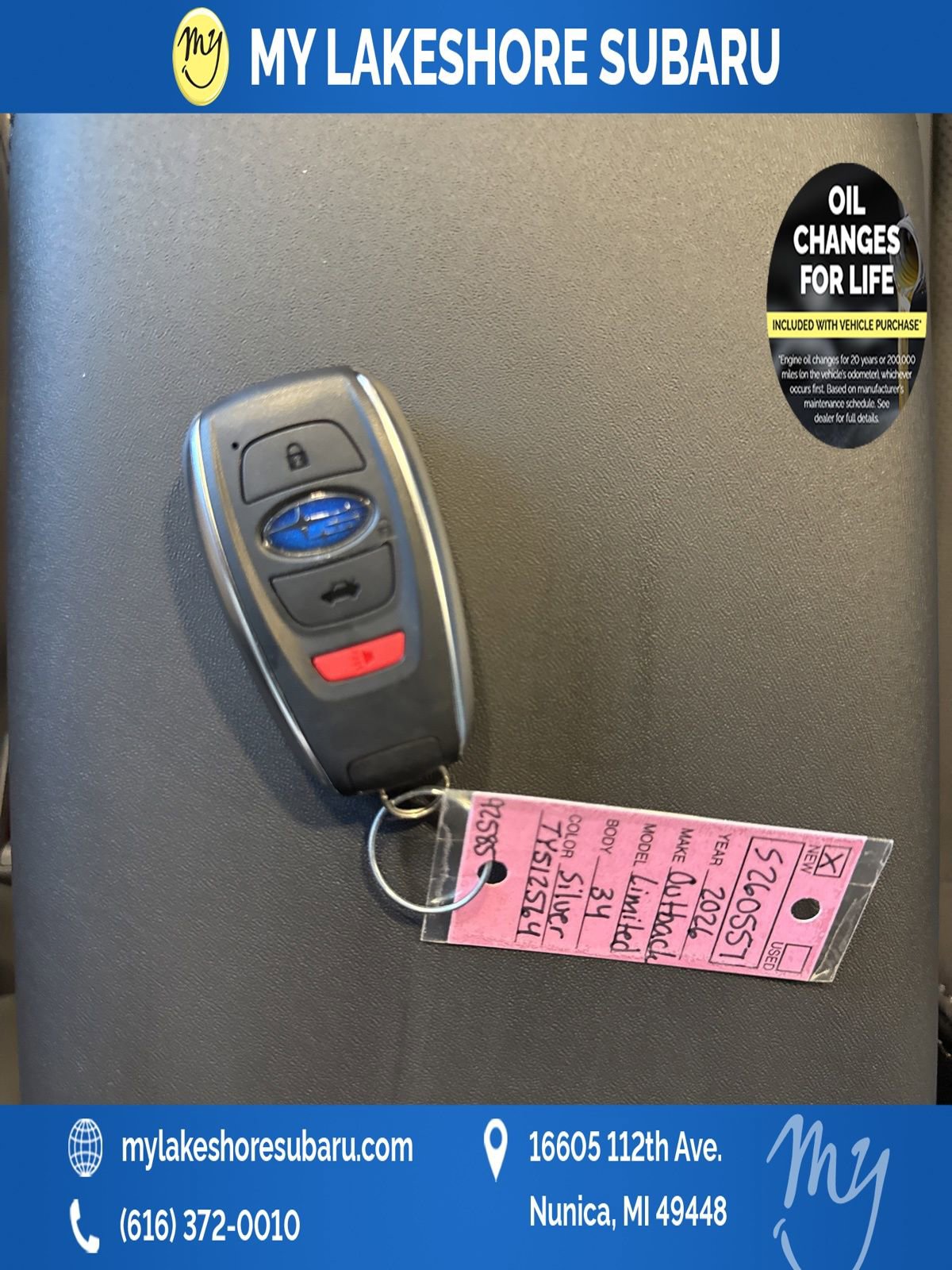 New 2026 Subaru Outback Limited image 30