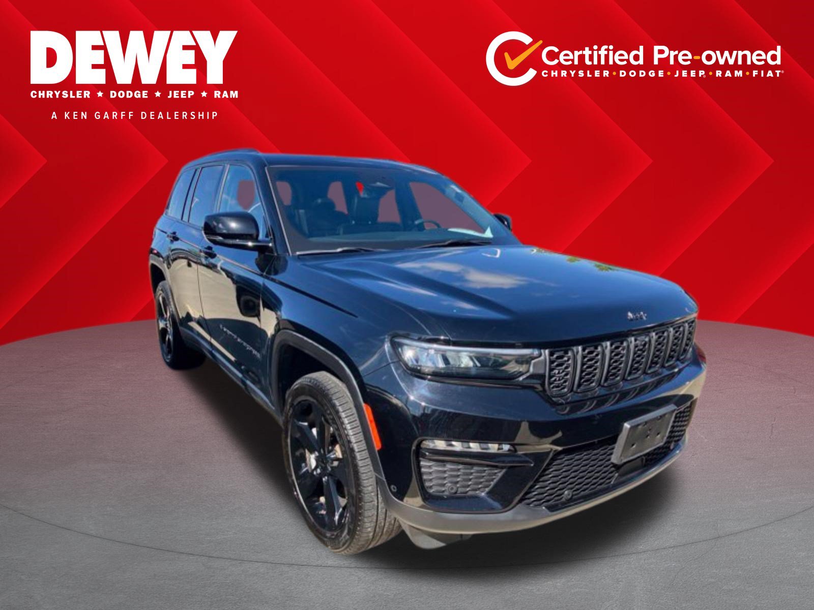Certified 2024 Jeep Grand Cherokee Limited w/ Luxury Tech Group II