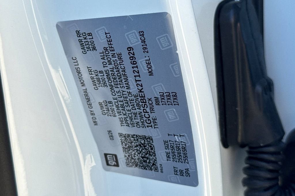 New 2026 Chevrolet Colorado W/T RWD image 28