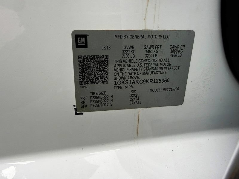 Used 2019 GMC Yukon SLE w/ Convenience Package RWD image 36