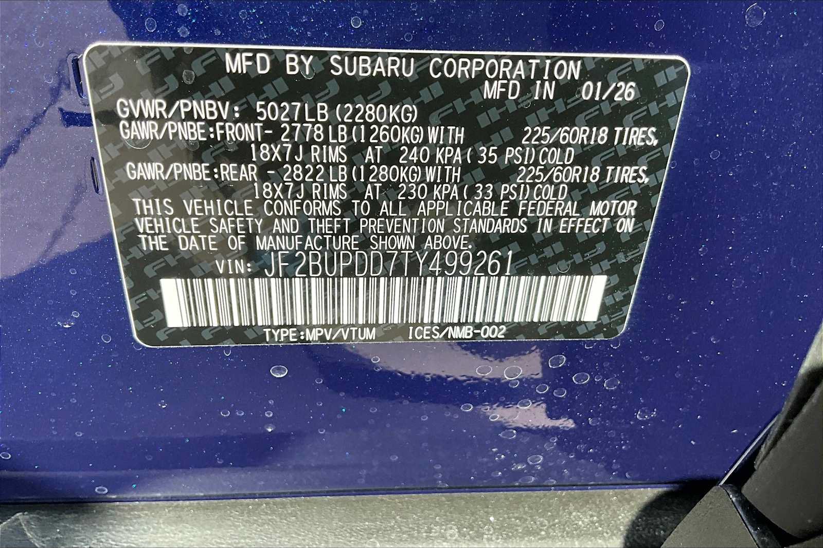 New 2026 Subaru Outback Limited AWD/4WD image 19