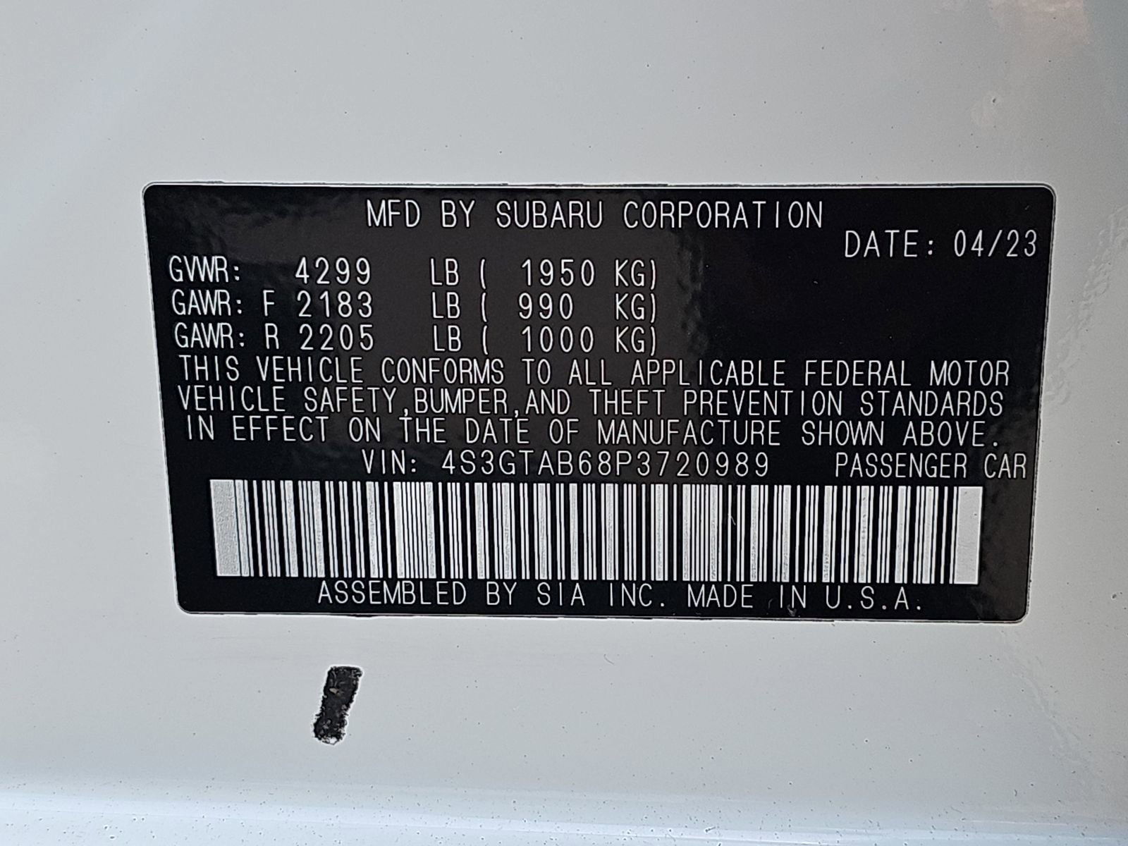 Certified 2023 Subaru Impreza 2.0i AWD/4WD image 38