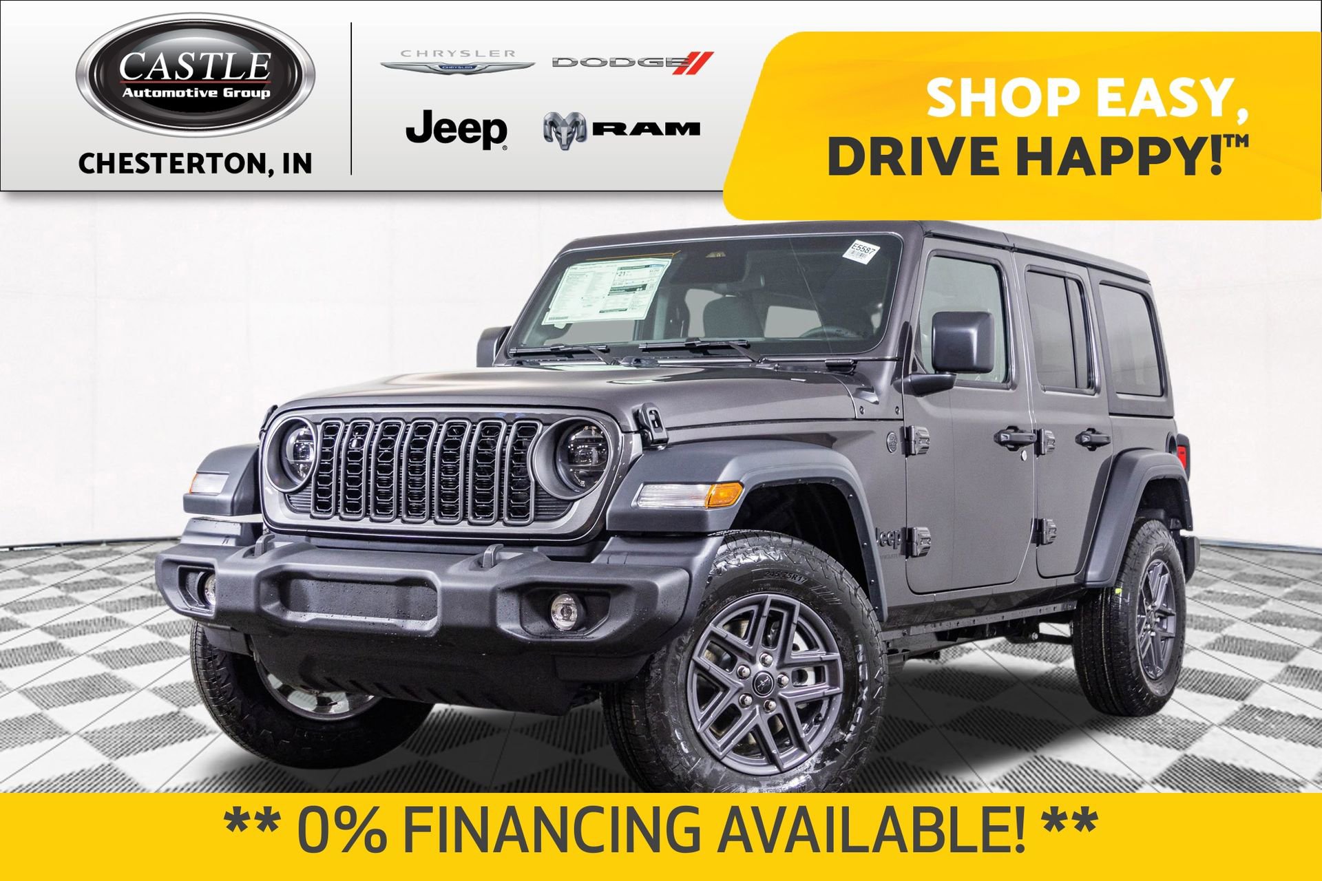 New 2026 Jeep Wrangler Unlimited Sport