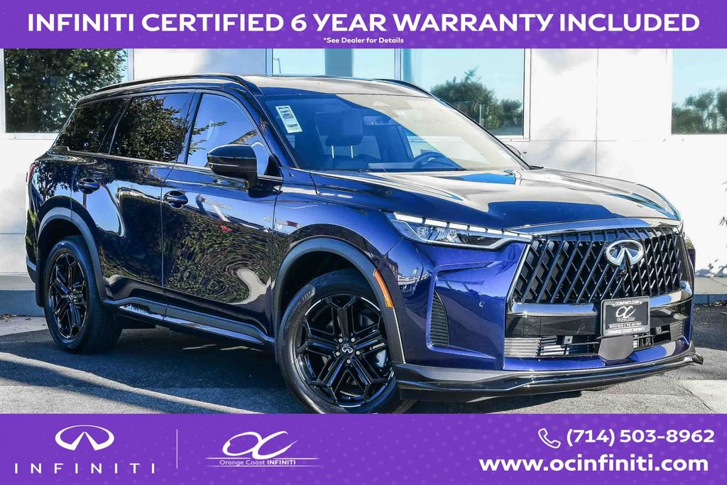 Certified 2026 INFINITI QX60 Sport w/ Dark Cargo Package