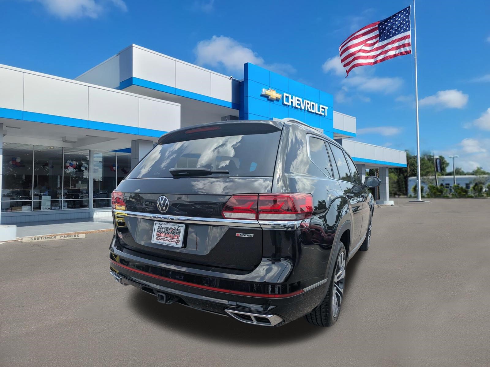 Used 2022 Volkswagen Atlas SEL Premium AWD/4WD image 3