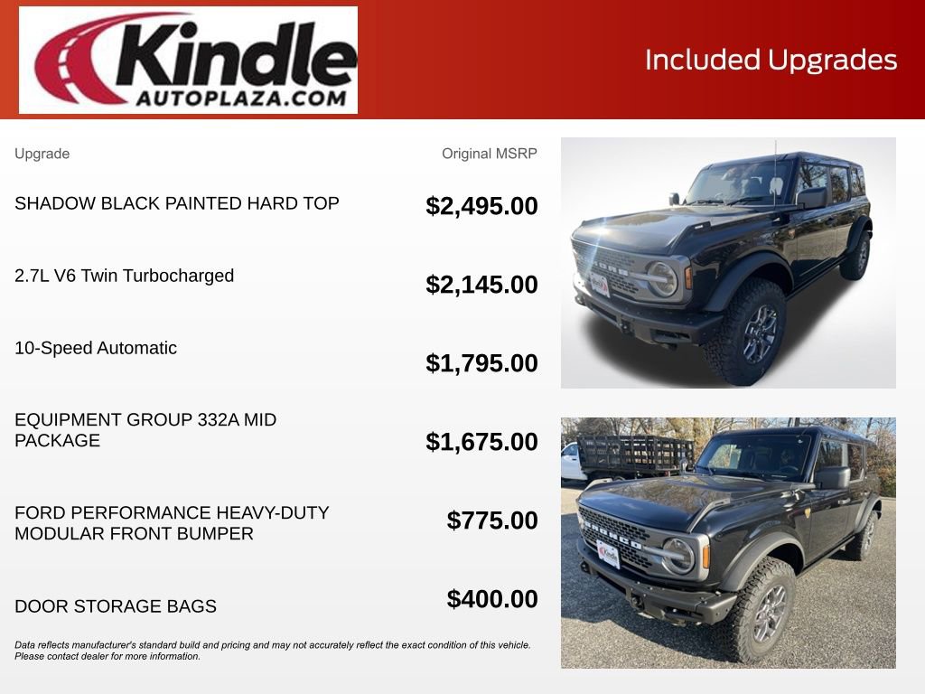 New 2025 Ford Bronco Badlands AWD/4WD image 5